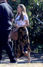 SOFIA VERGARA on the Set of Modern Family in Brentwood 10/16/2018