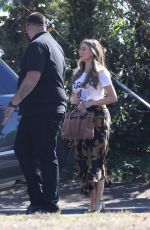 SOFIA VERGARA on the Set of Modern Family in Brentwood 10/16/2018