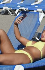 SOPHIE KASAEI in Bikini at a Beach in Lanzarote 10/23/2018