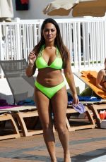 SOPHIE KASAEI in Bikini at a Pool in Tenerife 10/18/2018