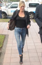 SOPHIE MONK Arrives at Kiis FM Studio in Sydney 10/17/2018