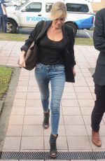 SOPHIE MONK Arrives at Kiis FM Studio in Sydney 10/17/2018
