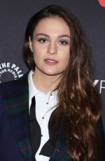 SOPHIE SKELTON at Outlander Panel at Paleyfest in New York 10/05/2018