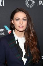 SOPHIE SKELTON at Outlander Panel at Paleyfest in New York 10/05/2018