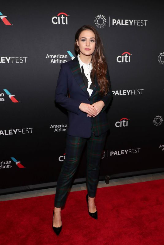 SOPHIE SKELTON at Outlander Panel at Paleyfest in New York 10/05/2018