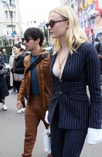 SOPHIE TURNER and Joe Jonas at L