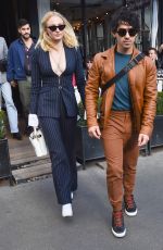 SOPHIE TURNER and Joe Jonas at L