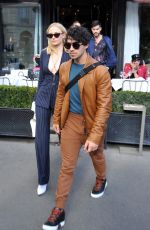SOPHIE TURNER and Joe Jonas at L