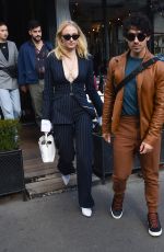 SOPHIE TURNER and Joe Jonas Leaves L