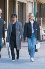 SOPHIE TURNER and Joe Jonas Out in New York 10/12/2018