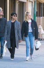 SOPHIE TURNER and Joe Jonas Out in New York 10/12/2018