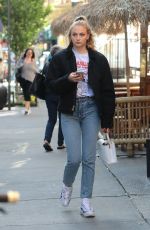 SOPHIE TURNER and Joe Jonas Out in New York 10/12/2018