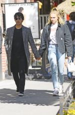 SOPHIE TURNER and Joe Jonas Out in New York 10/12/2018
