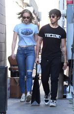 SOPHIE TURNER and Joe Jonas Out in West Hollywood 10/26/2018