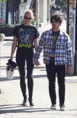 SOPHIE TURNER and Joe Jonas Out in West Hollywood 10/27/2018