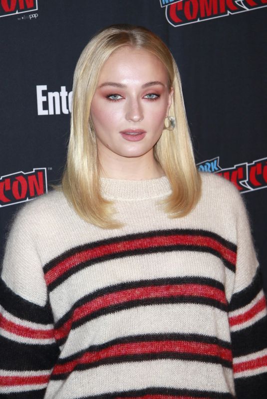 SOPHIE TURNER at In Conversation with Sophie Turner at New York Comic-con 10/06/2018