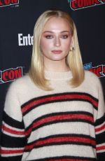 SOPHIE TURNER at In Conversation with Sophie Turner at New York Comic-con 10/06/2018