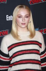 SOPHIE TURNER at Powered by Entertainment Weekly at New York Comic-con 10/06/2018