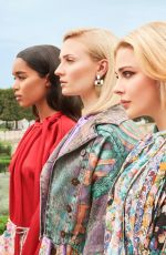 SOPHIE TURNER, CHLOE MORETZ and LAURA HARRIER for Louis Vuitton