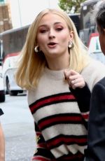 SOPHIE TURNER Out and About in New York 10/06/2018