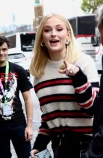 SOPHIE TURNER Out and About in New York 10/06/2018