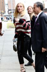 SOPHIE TURNER Out and About in New York 10/06/2018