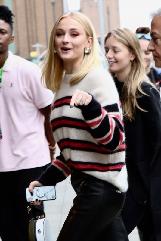 SOPHIE TURNER Out and About in New York 10/06/2018
