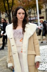 STACY MARTIN at Miu Miu Fashion Show in Paris 10/02/2018