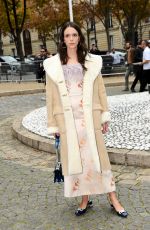 STACY MARTIN at Miu Miu Fashion Show in Paris 10/02/2018