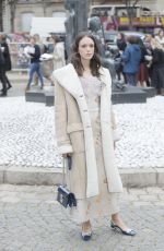 STACY MARTIN at Miu Miu Fashion Show in Paris 10/02/2018