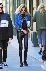 STELLA MAXWELL Out and About in New York 10/26/2018