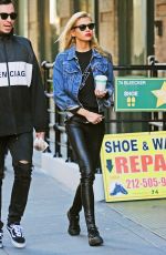 STELLA MAXWELL Out and About in New York 10/26/2018