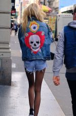 STELLA MAXWELL Out in New York 10/15/2018