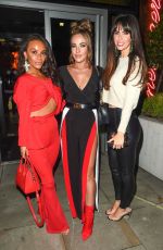 STEPHANIE DAVIS, JENNIFER METCALFE and CHELSEE HEALEY at Menagerie Restaurant & Bar in Manchester 10/05/2018