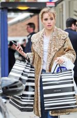 SUKI WATERHOUSE Out Shopping in Notting Hill 10/23/2018