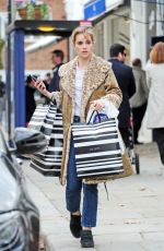 SUKI WATERHOUSE Out Shopping in Notting Hill 10/23/2018