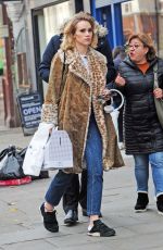SUKI WATERHOUSE Out Shopping in Notting Hill 10/23/2018