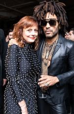 SUSAN SARANDON Assemblage Lenny Kravitz Exhibition in New York 09/28/2018