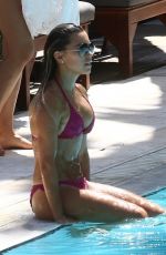 SYLVIE MEIS in Bikini at a Pool in Miami 10/01/2018