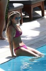 SYLVIE MEIS in Bikini at a Pool in Miami 10/01/2018
