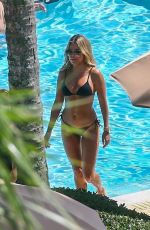 SYLVIE MEIS in Bikini at a Pool in Miami 10/06/2018