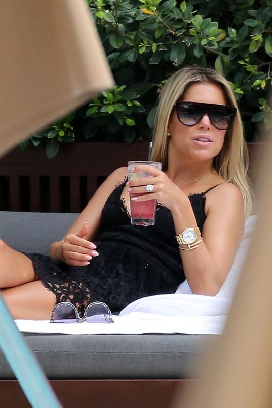 SYLVIE MEISS at a Pool in Miami 10/08/2018