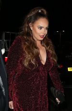 TAMARA ECCLESTONE Leaves Maddox Art Gallery in Notting Hill 10/17/2018