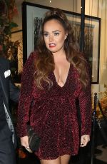 TAMARA ECCLESTONE Leaves Maddox Art Gallery in Notting Hill 10/17/2018