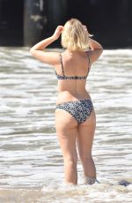 TANYA BURR in Bikini at a Beach in Santa Monica 09/30/2018