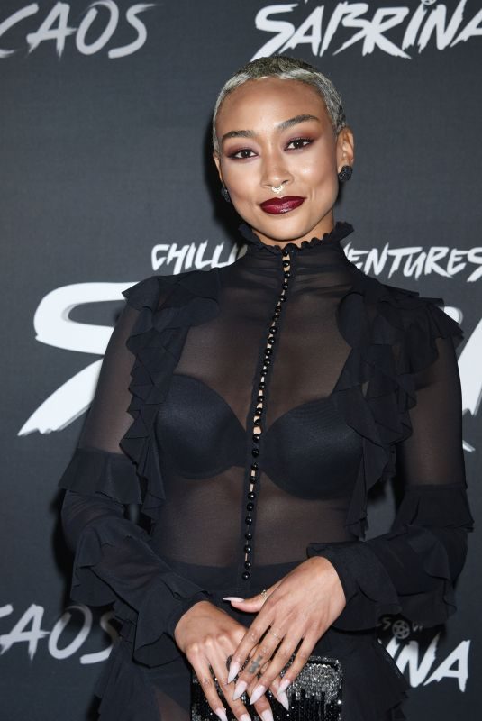 TATU GABRIELLE at Chilling Adventures of Sabrina Premiere in Los Angeles 10/19/2018