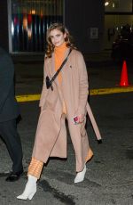 TAYLOR HILL Arrives at a Fashion Show in New York 10/25/2018