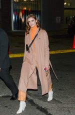 TAYLOR HILL Arrives at a Fashion Show in New York 10/25/2018