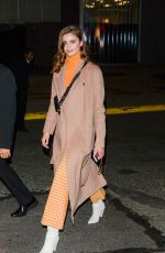 TAYLOR HILL Leaves Moschino x H&M Fashion Show in New York 10/25/2018