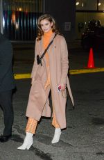 TAYLOR HILL Leaves Moschino x H&M Fashion Show in New York 10/25/2018